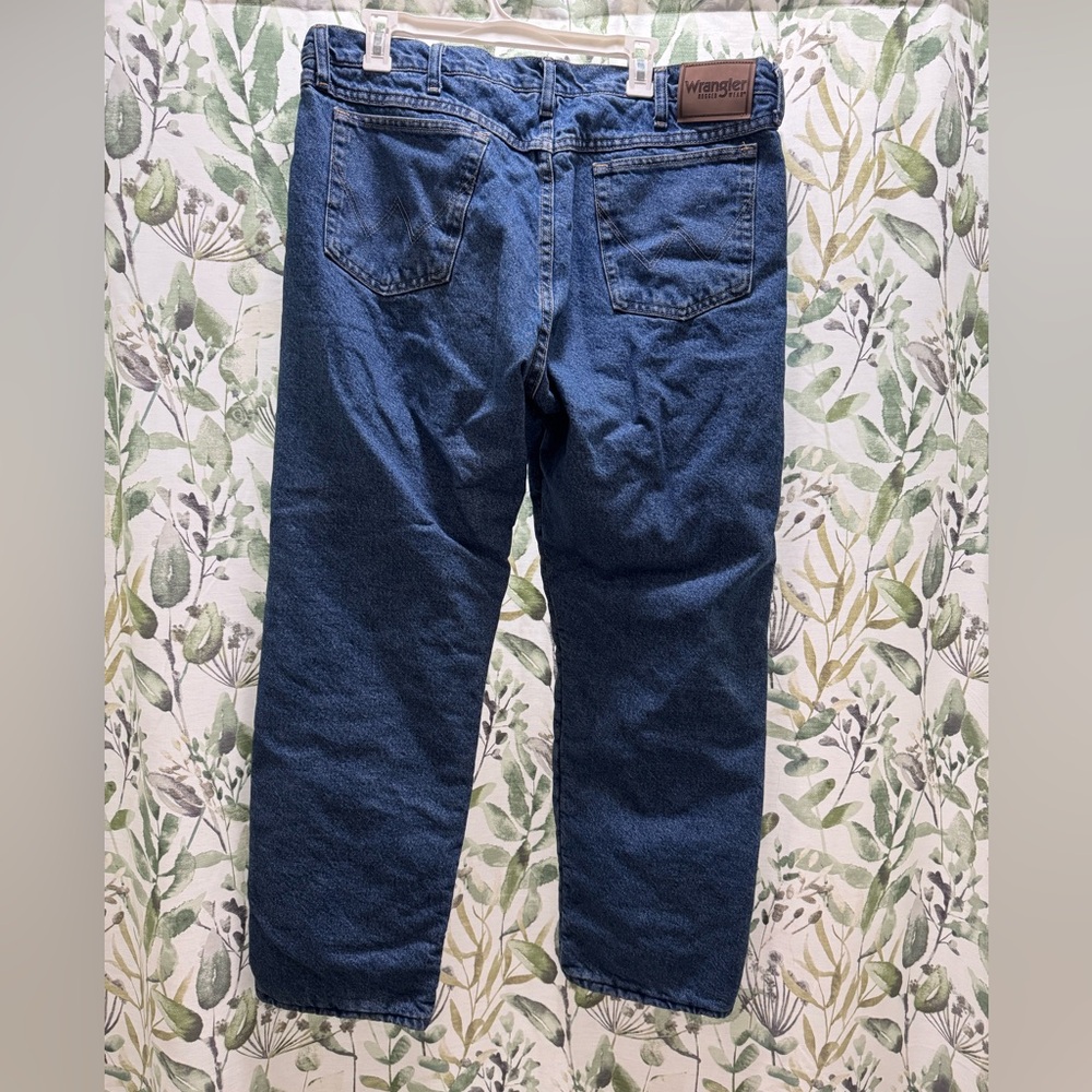 Wrangler Relaxed FLEECE LINED 38 X 30 Denim Jeans